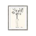 Picture of Sketched Flower _GroupedProduct_Rectangle_Portrait_Framed_Matted_