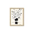 Picture of Bloom in Contrast _GroupedProduct_Rectangle_Portrait_Framed_Matted_