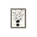 Picture of Bloom in Contrast _GroupedProduct_Rectangle_Portrait_Framed_Matted_