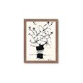 Picture of Bloom in Contrast _GroupedProduct_Rectangle_Portrait_Framed_Matted_