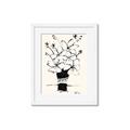 Picture of Bloom in Contrast _GroupedProduct_Rectangle_Portrait_Framed_Matted_