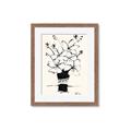 Picture of Bloom in Contrast _GroupedProduct_Rectangle_Portrait_Framed_Matted_