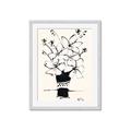 Picture of Bloom in Contrast _GroupedProduct_Rectangle_Portrait_Framed_Matted_
