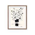 Picture of Bloom in Contrast _GroupedProduct_Rectangle_Portrait_Framed_Matted_