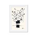 Picture of Bloom in Contrast _GroupedProduct_Rectangle_Portrait_Framed_Matted_