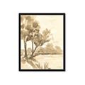 Picture of Serenity Grove I _GroupedProduct_Rectangle_Portrait_Framed_Matted_