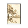 Picture of Serenity Grove I _GroupedProduct_Rectangle_Portrait_Framed_Matted_