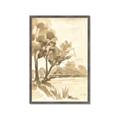 Picture of Serenity Grove I _GroupedProduct_Rectangle_Portrait_Framed_Matted_