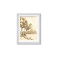 Picture of Serenity Grove I _GroupedProduct_Rectangle_Portrait_Framed_Matted_