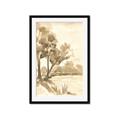 Picture of Serenity Grove I _GroupedProduct_Rectangle_Portrait_Framed_Matted_