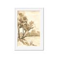 Picture of Serenity Grove I _GroupedProduct_Rectangle_Portrait_Framed_Matted_