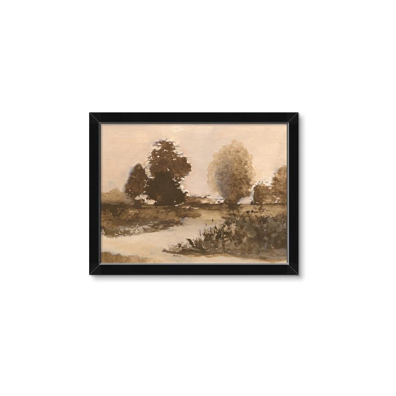 Picture of Where the Earth Meets the Sky _GroupedProduct_Rectangle_Landscape_Framed_Matted_