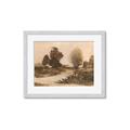 Picture of Where the Earth Meets the Sky _GroupedProduct_Rectangle_Landscape_Framed_Matted_