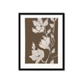 Picture of Shadowed Petals _GroupedProduct_Rectangle_Portrait_Framed_Matted_