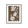 Picture of Shadowed Petals _GroupedProduct_Rectangle_Portrait_Framed_Matted_