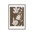 Picture of Shadowed Petals _GroupedProduct_Rectangle_Portrait_Framed_Matted_