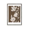 Picture of Shadowed Petals _GroupedProduct_Rectangle_Portrait_Framed_Matted_