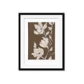Picture of Shadowed Petals _GroupedProduct_Rectangle_Portrait_Framed_Matted_