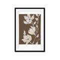 Picture of Shadowed Petals _GroupedProduct_Rectangle_Portrait_Framed_Matted_