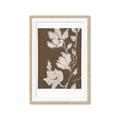 Picture of Shadowed Petals _GroupedProduct_Rectangle_Portrait_Framed_Matted_