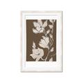 Picture of Shadowed Petals _GroupedProduct_Rectangle_Portrait_Framed_Matted_