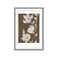 Picture of Shadowed Petals _GroupedProduct_Rectangle_Portrait_Framed_Matted_