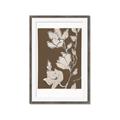 Picture of Shadowed Petals _GroupedProduct_Rectangle_Portrait_Framed_Matted_
