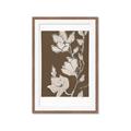 Picture of Shadowed Petals _GroupedProduct_Rectangle_Portrait_Framed_Matted_