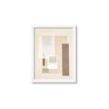 Picture of Geometric Abstract Ii _GroupedProduct_Rectangle_Portrait_Framed_Matted_