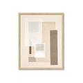 Picture of Geometric Abstract Ii _GroupedProduct_Rectangle_Portrait_Framed_Matted_