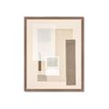 Picture of Geometric Abstract Ii _GroupedProduct_Rectangle_Portrait_Framed_Matted_