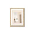 Picture of Geometric Abstract Ii _GroupedProduct_Rectangle_Portrait_Framed_Matted_
