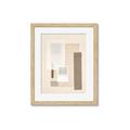 Picture of Geometric Abstract Ii _GroupedProduct_Rectangle_Portrait_Framed_Matted_