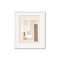 Picture of Geometric Abstract Ii _GroupedProduct_Rectangle_Portrait_Framed_Matted_