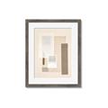 Picture of Geometric Abstract Ii _GroupedProduct_Rectangle_Portrait_Framed_Matted_