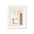 Picture of Geometric Abstract Ii _GroupedProduct_Rectangle_Portrait_Framed_Matted_