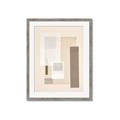 Picture of Geometric Abstract Ii _GroupedProduct_Rectangle_Portrait_Framed_Matted_