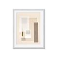 Picture of Geometric Abstract Ii _GroupedProduct_Rectangle_Portrait_Framed_Matted_
