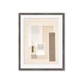 Picture of Geometric Abstract Ii _GroupedProduct_Rectangle_Portrait_Framed_Matted_