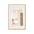 Picture of Geometric Abstract Ii _GroupedProduct_Rectangle_Portrait_Framed_Matted_
