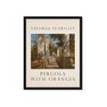 Picture of Pergola with Oranges _GroupedProduct_Rectangle_Portrait_Framed_Matted_