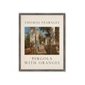 Picture of Pergola with Oranges _GroupedProduct_Rectangle_Portrait_Framed_Matted_
