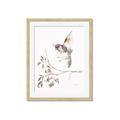 Picture of Botanical Fragment _GroupedProduct_Rectangle_Portrait_Framed_Matted_