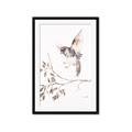 Picture of Botanical Fragment _GroupedProduct_Rectangle_Portrait_Framed_Matted_