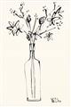 Picture of Sketched Flower _GroupedProduct_Rectangle_Portrait_Unframed_Print_Only_