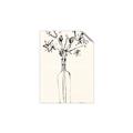 Picture of Sketched Flower _GroupedProduct_Rectangle_Portrait_Unframed_Print_Only_