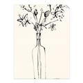 Picture of Sketched Flower _GroupedProduct_Rectangle_Portrait_Unframed_Print_Only_