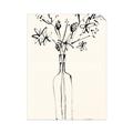 Picture of Sketched Flower _GroupedProduct_Rectangle_Portrait_Unframed_Print_Only_