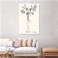 Picture of Sketched Flower _GroupedProduct_Rectangle_Portrait_Canvas_