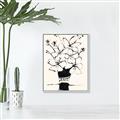 Picture of Bloom in Contrast _GroupedProduct_Rectangle_Portrait_Canvas_Framed_